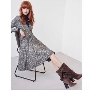 Rebecca Taylor Wool & Modal midi Dress